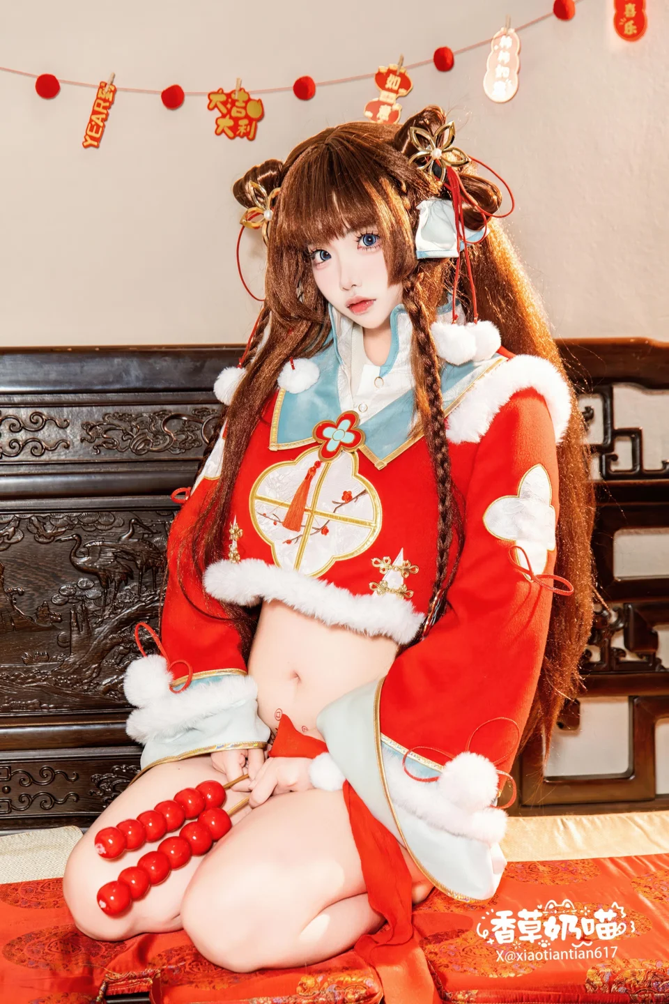 香草奶喵 - No.002 日进斗金 [108P,15V-1.30GB] tg@simisebaisi 【丝足阁】039.webp